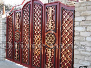 Перила, ворота, заборы,решётки, козырьки, металлические двери  и другие изделия из металла. foto 2