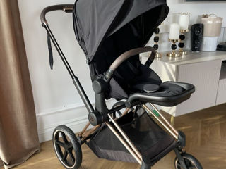 Прогулочная коляска Cybex Priam IV. Последняя версия, Onyx в отличном состоянии foto 1