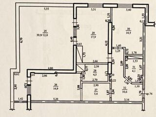 Apartament cu 2 camere, 112 m², Buiucani, Chișinău foto 10