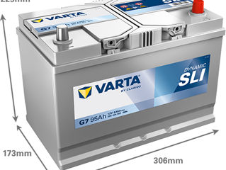 Acumulatoare varta 60ah, 70ah, 80ah, 95ah, 100ah - Start-Stop, AGM, EFB foto 6