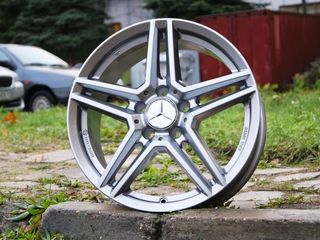 Продам комлект крутых разношироких дисков на Mercedes R19 5x112 Rial M10 Metal grey