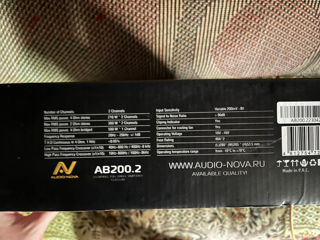 Amplificator Audio.Nova AB200.2 foto 2