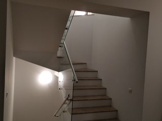 Balustrade din sticla, перила из стекла foto 5