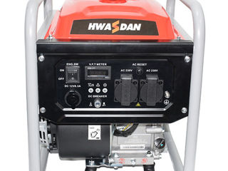 Generator invertor 3,3 kW 230 V benzină, HWASDAN H3750i