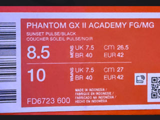 Ghete de fotbal Nike Phantom GX II Academy MG foto 4