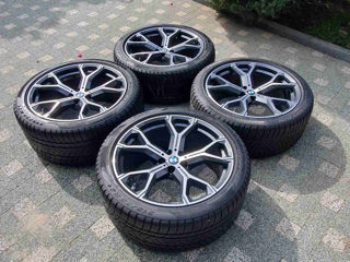 Set Iarnă Original BMW Style 741Mpaket X5 G05, X6 G06, r21 315/35-275/40.Stare ideală! foto 9