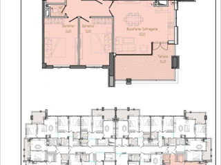 Apartament cu 2 camere, 70 m², Centru, Comrat foto 6
