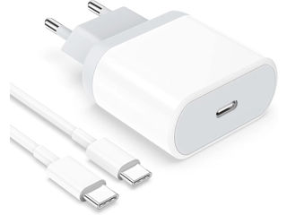 XO L145 20W USB-C+L Port încărcător invers bidirecțional Încărcător rapid cu cablu C la iPhone