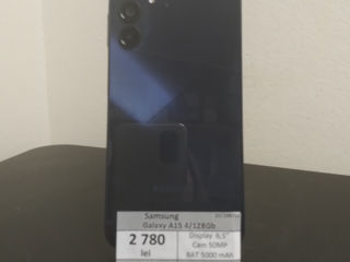 Samsung Galaxy A15 4/128Gb, 2780 lei