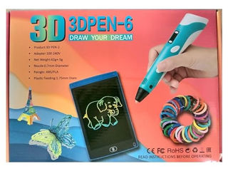 Set artistic 3D pen-6 (generația a 6-a)/ Набор 3Д ручка 6 поколение