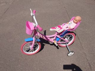 Spre vânzare bicicletă Peppa Pig, starea ff buna foto 2