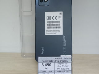 Xiaomi Redmi Note 12 Pro. 256Gb. Pretul 3490 lei