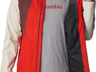 Новая куртка Columbia Inner Limits II Rain Jacket размер L - Spicy, Light Raisin, Chalk foto 5