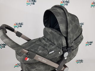 Новая детская коляска hot mom 2в1 новинка 2020 графит  аналог mima xari foto 10