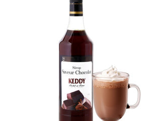 Sirop de Ciocolată Chocolate Keddy la Cafea, 1L, Livrare Moldova
