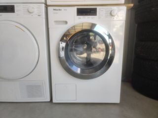 Mașină de spălat cu abur Miele W1 WKF120 Power Wash, 8kg, 18 programe,  5 extraopțiuni, meniu română