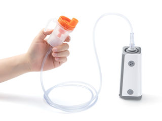 Inhalator cu micro compresor reincarcabil Ингалятор с микрокомпрессором, перезаряжаемый foto 2