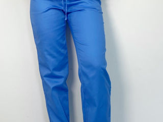 Pantaloni medicali Care - albastru / CARE Медицинские брюки - Голубой
