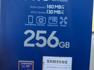 Samsung pro plus microsd memory card + adapter, 256gb microsdxc, up to 180 mb/s, foto 7