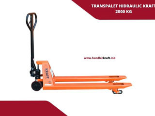 Transpalet manual hidraulic. Тележка гидравлическая foto 5