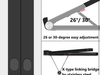 Suport reglabil pentru laptop/MacBook foto 6