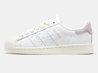 Adidas Superstar White/Pink Women's