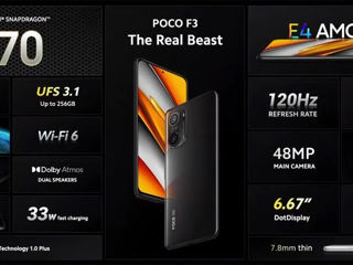 Poco F3 8/256GB 5G Snapdragon 870 за пол цены foto 2