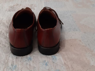 Мужские туфли, б/у, натуральная кожа, 41 размер. foto 2