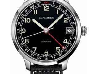 В продаже новые Швейцарские Часы Longines Heritage Military Gmt foto 7