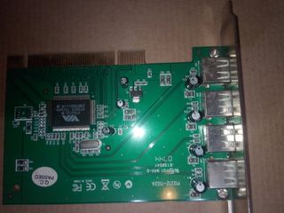 PCI USB  адаптер на 4-5 портов foto 3