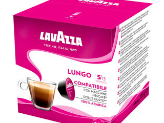 Lavazza Lungo 100 % Arabica Dolce Gusto 16 Capsule, Livrare Moldova foto 2