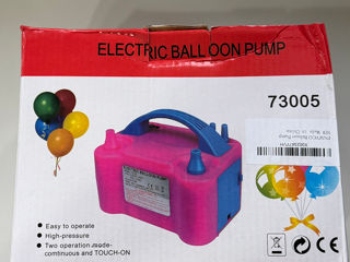 Pompă electrică pentru balon  600W, pompă portabilă pentru baloane electrică, pompă automată foto 7