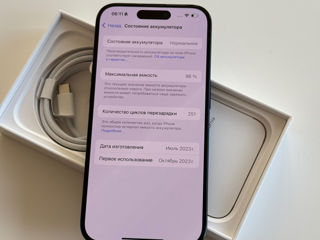 iPhone 15 Pro 1TB / 1000GB / Ca Nou foto 6