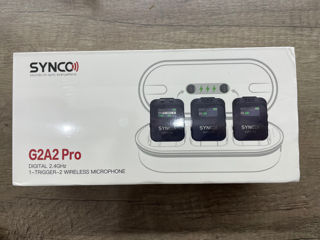 Микрофон Synco G2(A2)Pro, беспроводной, всенаправленный, 3,5mm