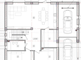 Codru,casa  nouă-390 mp,teren 6 ari  фото 6