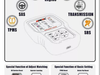 Ancel vd700 auto full system obd2 diagnostic scanner tool foto 2