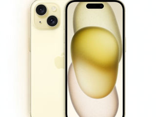 Apple iPhone 15 (Yellow) Nou cu garanție!