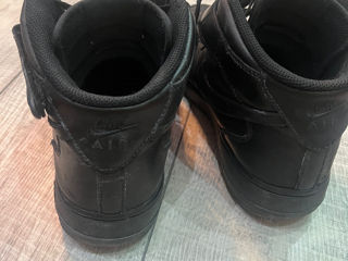 Air force 1 mid black foto 2