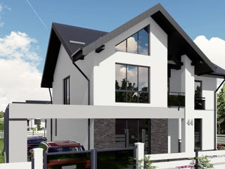 Casă de locuit individuală P+E, stil modern, proiecte case/ arhitect/ inginer/ renovare/ construcții
