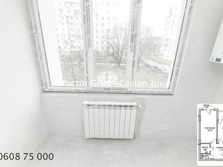 Apartament cu 1 cameră, 50 m², Buiucani, Chișinău