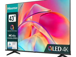 Televizor Hisense 43E7KQ /QLED /43" /UHD 4K /Negru foto 2