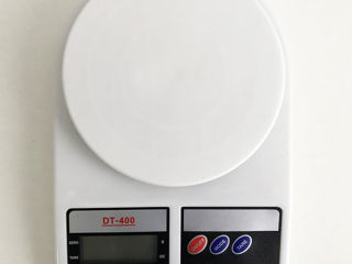 Весы кухонные электронные Domotec SF-400 с LCD дисплеем Белые до 10 кг foto 2