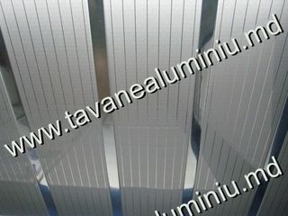 Tavane aluminiu liniar lamelar lamelare lambriu pod plafon reecinai реечный алюминиевый потолок foto 3