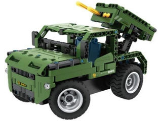 8022, Xtech Bricks: 2In1, Armed Off-Road Vehicle, R/C 4Ch, 370 Pcs foto 2