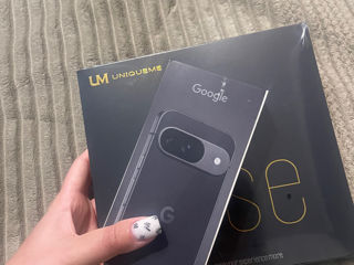 Google Pixel 9 256GB Nou Sigilat si husa cu sticla de protecție pentru el foto 2