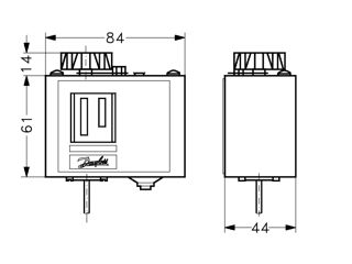 Termostat Danfoss KP 61, Термостат Данфосс KP 61 foto 5