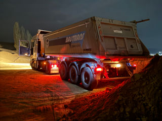 самосвалы 25-30 тонн доставка песок, гравий, щебень, галька, уголь, чернозём