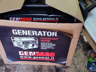 Generator nou genmac g6000e бензин 5.5 квт