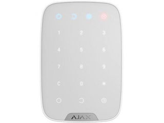 Ajax Wireless Security Touch Keypad "Keypad", White foto 1
