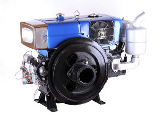 Motor cu răcire pe apă ZH1110N (21 c.p.) starter electric foto 1